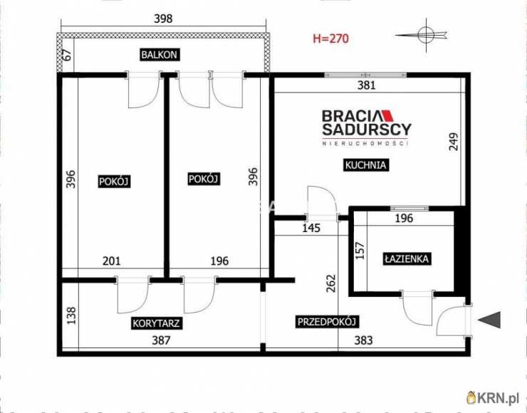 Mieszkanie  na sprzedaż, Kraków, Krowodrza/Łobzów, ul. E. Plater, 2 pokojowe
