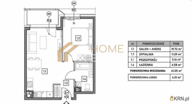 Home Experts, Mieszkanie  na sprzedaż, Gdańsk, Brętowo, ul. Dolne Młyny