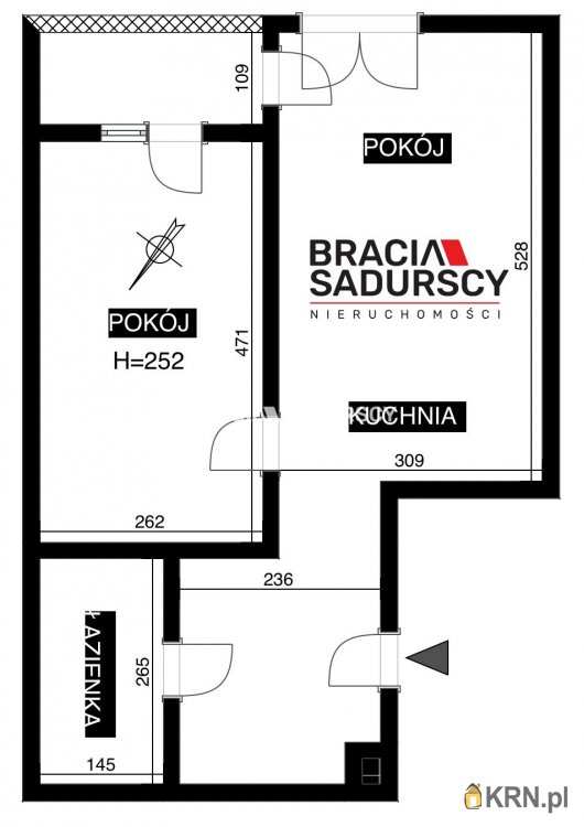 2 pokojowe, Mieszkanie  na sprzedaż, Kraków, Swoszowice/Kliny Borkowskie, ul. 