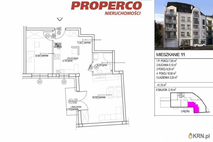 Kielce, ul. Starodomaszowska, 2 pokojowe, Mieszkanie  na sprzedaż