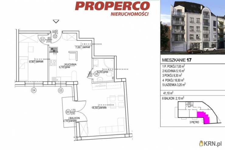 Kielce, ul. Starodomaszowska, 2 pokojowe, Mieszkanie  na sprzedaż