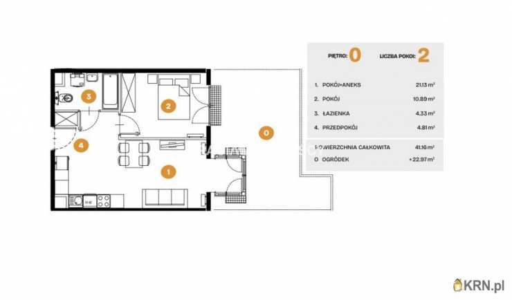 Kraków, Bronowice, ul. Na Błonie, Mieszkanie  na sprzedaż, 2 pokojowe