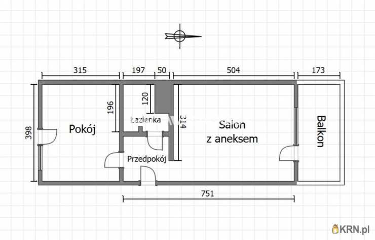 Kraków, Dębniki, ul. M. Konopnickiej, Mieszkanie  do wynajęcia, 2 pokojowe