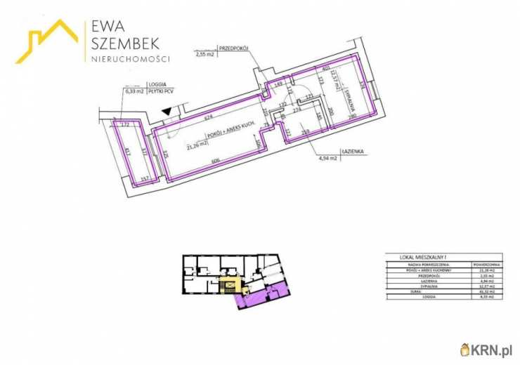 Mieszkanie  na sprzedaż, Kraków, Podgórze/Stare Podgórze, ul. , 2 pokojowe