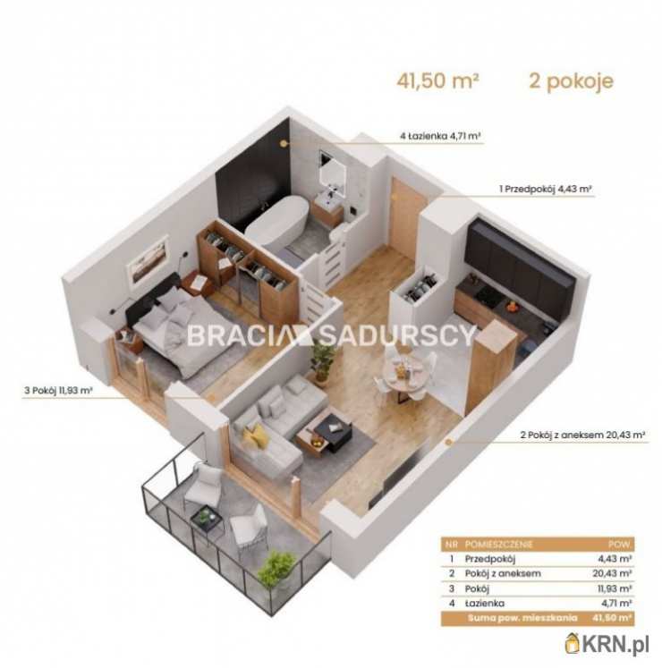 Mieszkanie  na sprzedaż, 2 pokojowe, Katowice, ul. Ceglana