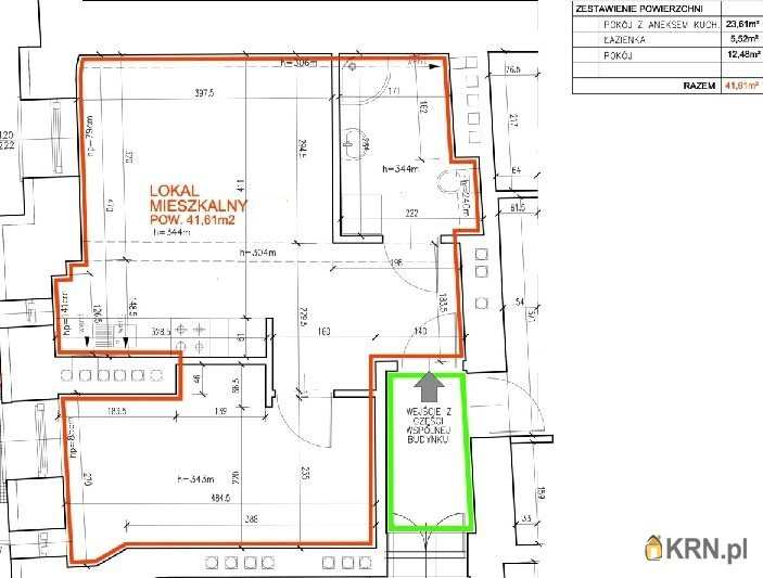 Mieszkanie  na sprzedaż, 2 pokojowe, Kraków, Stare Miasto, ul. 