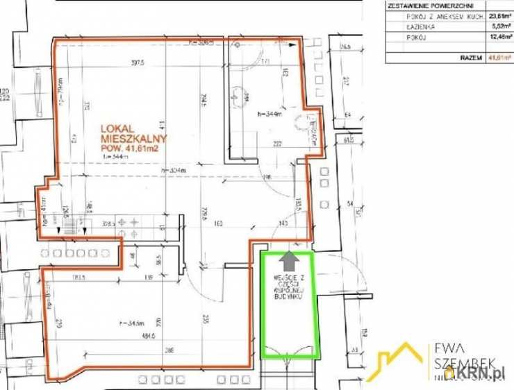 Mieszkanie  na sprzedaż, Kraków, Stare Miasto, ul. , 2 pokojowe