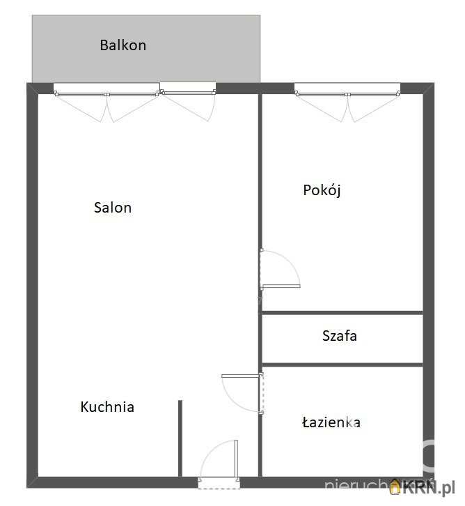 Mieszkanie  na sprzedaż, 2 pokojowe, Szczecin, Warszewo, ul. 