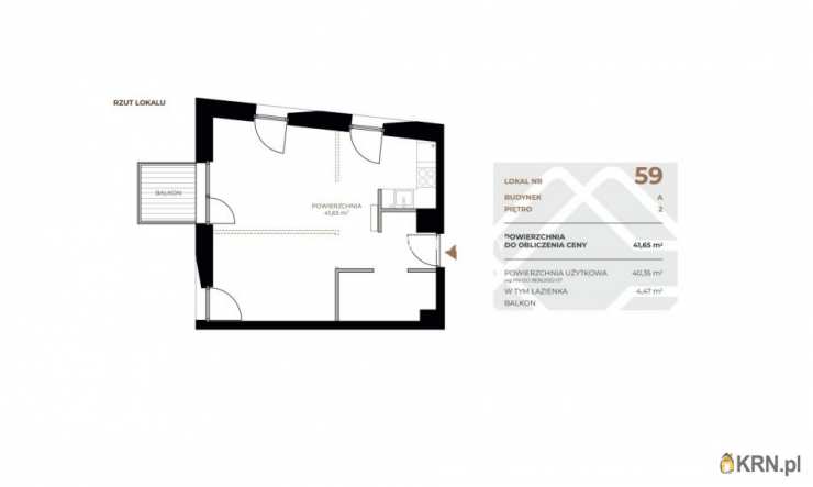 Kraków, Grzegórzki, ul. Fabryczna, Mieszkanie  na sprzedaż, 2 pokojowe