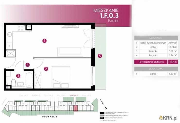 2 pokojowe, Mieszkanie  na sprzedaż, Wrocław, Fabryczna, ul. 