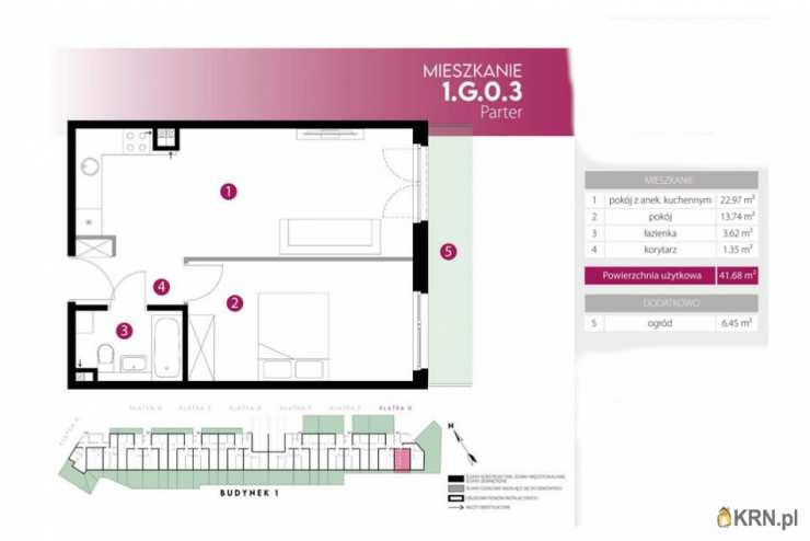 Wrocław, Fabryczna, ul. , 2 pokojowe, Mieszkanie  na sprzedaż