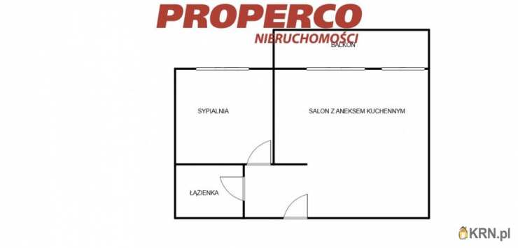 2 pokojowe, Mieszkanie  na sprzedaż, Kielce, Szydłówek, ul. Turystyczna