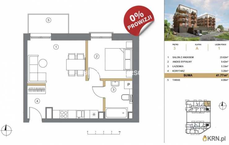 Mieszkanie  na sprzedaż, Wieliczka, ul. A. Asnyka, 2 pokojowe