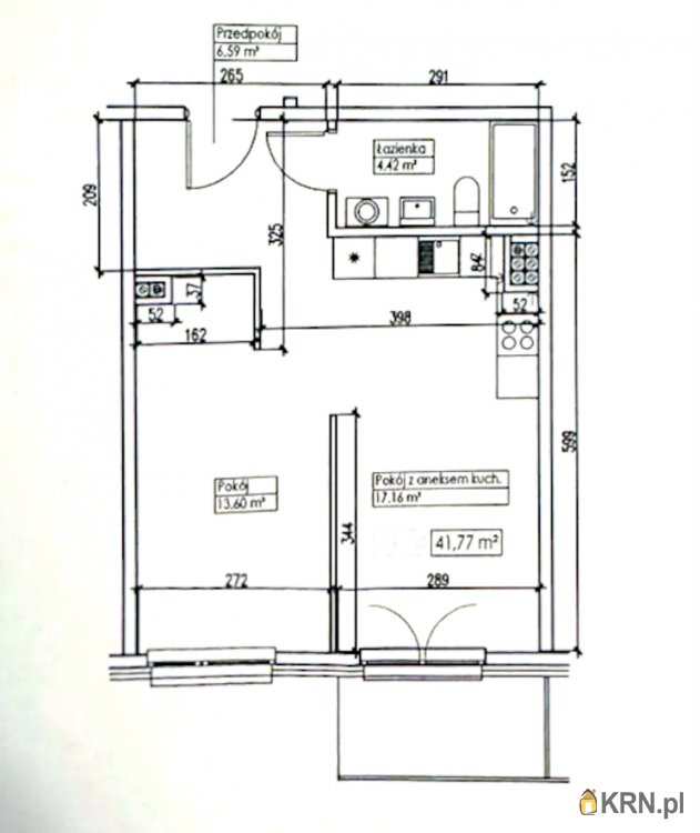 2 pokojowe, Wrocław, Fabryczna, ul. , Mieszkanie  na sprzedaż