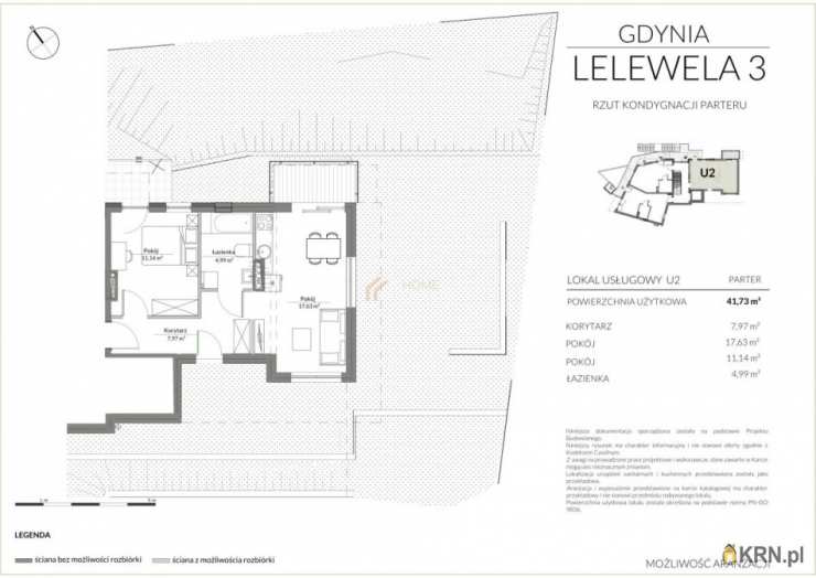 2 pokojowe, Gdynia, Grabówek, ul. J. Lelewela, Mieszkanie  na sprzedaż