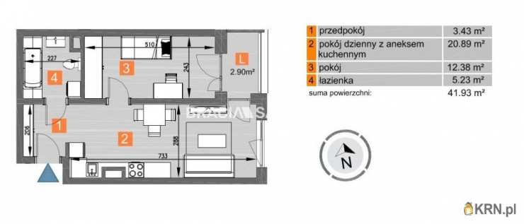 Kraków, Mistrzejowice, ul. Piastów, Mieszkanie  na sprzedaż, 2 pokojowe