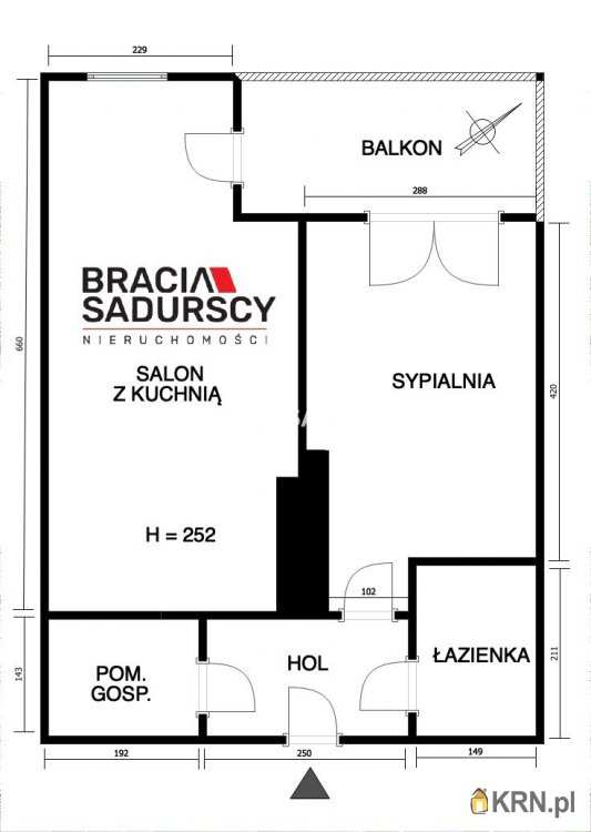 Kraków, Prądnik Biały, ul. Sosnowiecka, Mieszkanie  na sprzedaż, 2 pokojowe