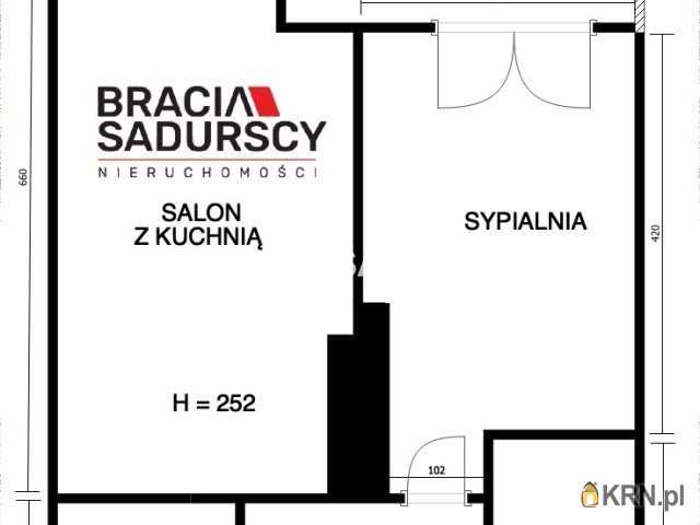 2 pokojowe, Kraków, Prądnik Biały, ul. Sosnowiecka, Mieszkanie  na sprzedaż