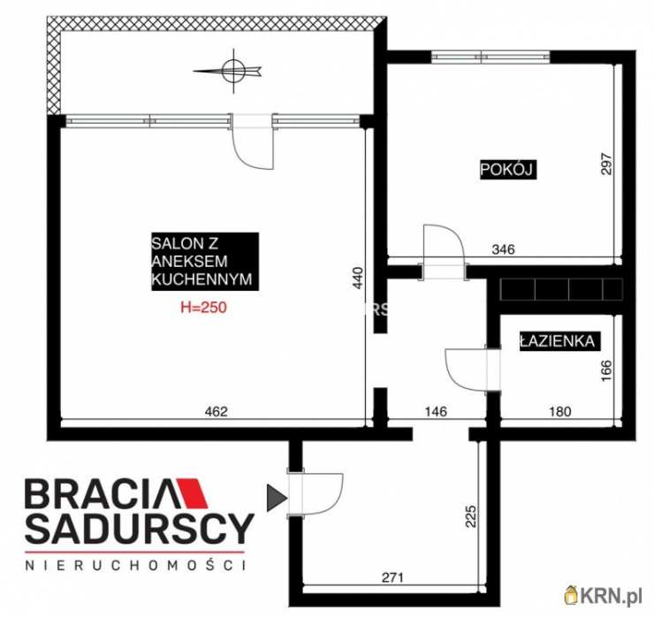 Kraków, Podgórze Duchackie/Wola Duchacka, ul. J. Sas-Zubrzyckiego, Mieszkanie  do wynajęcia, 2 pokojowe