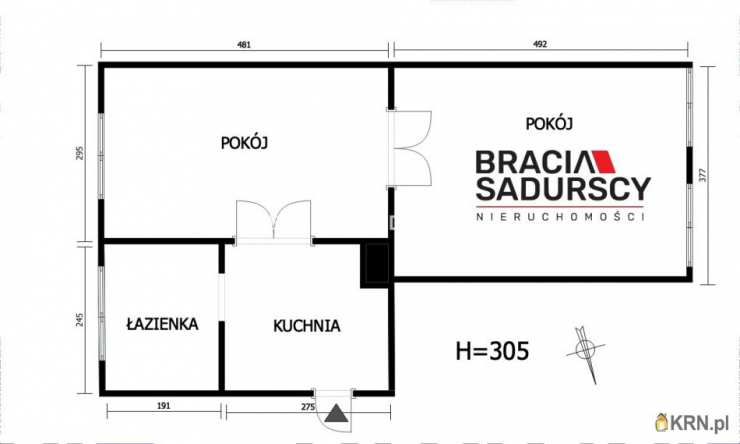 Wieliczka, ul. W. Reymonta, Mieszkanie  na sprzedaż, 2 pokojowe