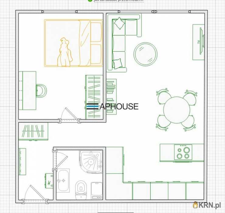 Kraków, Prądnik Biały, ul. W. E. Radzikowskiego, 2 pokojowe, Mieszkanie  na sprzedaż
