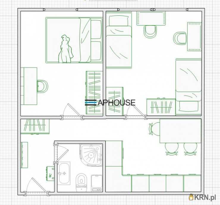 2 pokojowe, Kraków, Prądnik Biały, ul. W. E. Radzikowskiego, Mieszkanie  na sprzedaż