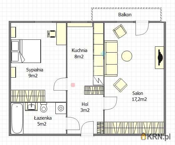 Warszawa, Targówek/Bródno, ul. Wyszogrodzka, 2 pokojowe, Mieszkanie  na sprzedaż