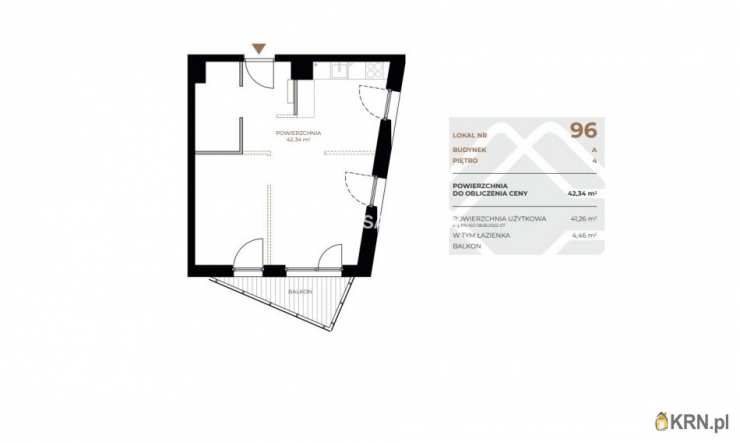 Kraków, Grzegórzki, ul. Fabryczna, Mieszkanie  na sprzedaż, 2 pokojowe