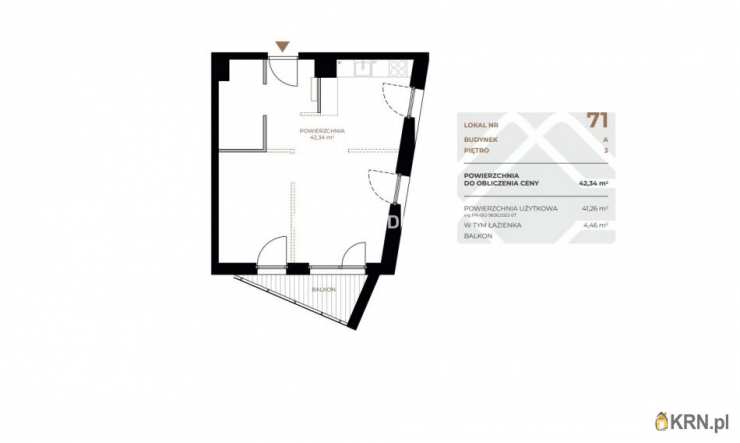 Kraków, Grzegórzki, ul. Fabryczna, Mieszkanie  na sprzedaż, 2 pokojowe