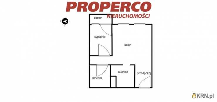 Kielce, ul. bp. Cz. Kaczmarka, Mieszkanie  na sprzedaż, 2 pokojowe