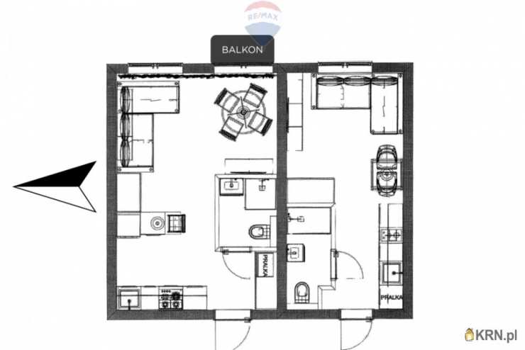 Łódź, Górna, ul. , 2 pokojowe, Mieszkanie  na sprzedaż