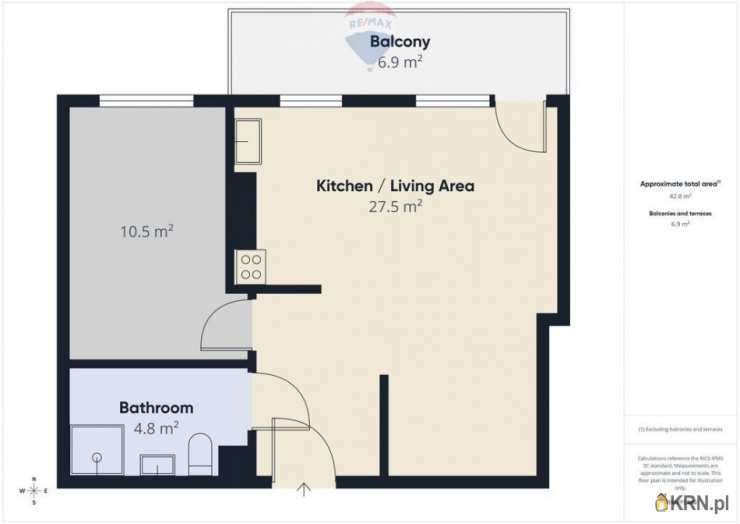 Ustka, ul. , 2 pokojowe, Mieszkanie  na sprzedaż