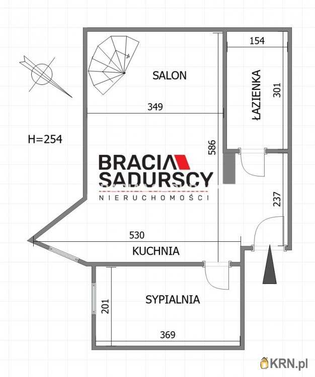Mieszkanie  na sprzedaż, Kraków, Stare Miasto, ul. Paulińska, 3 pokojowe