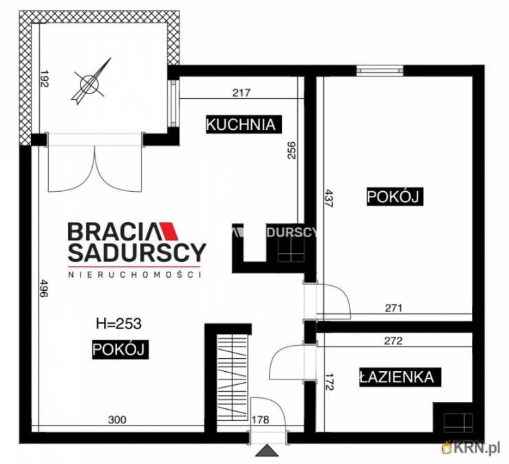 Kraków, Bronowice/Bronowice Małe, ul. W. E. Radzikowskiego, Mieszkanie  na sprzedaż, 2 pokojowe