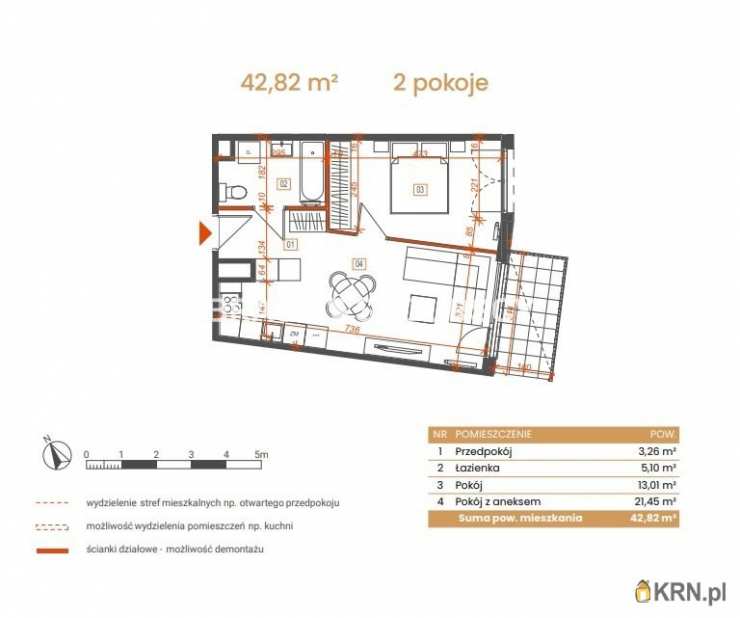 Katowice, ul. Ceglana, Mieszkanie  na sprzedaż, 2 pokojowe