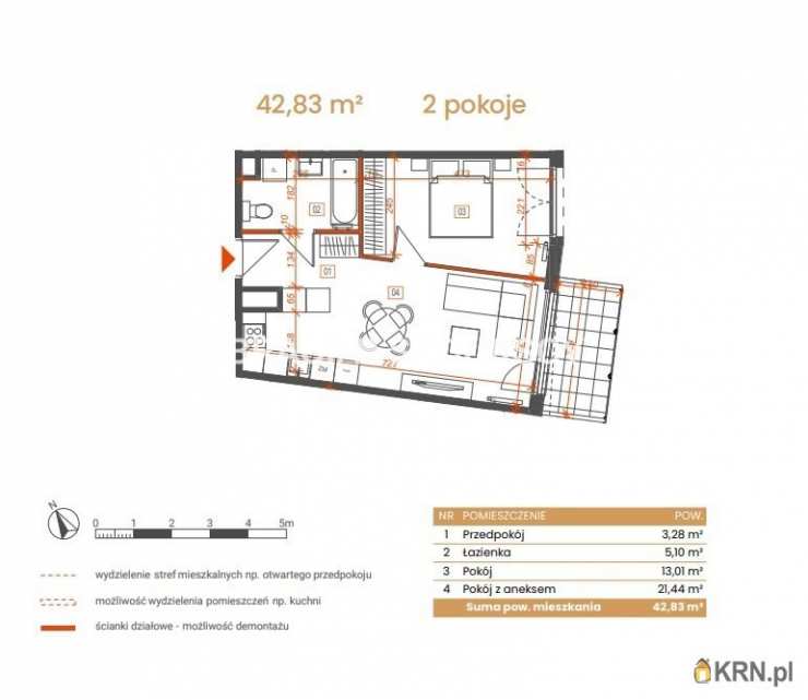 Katowice, ul. Ceglana, Mieszkanie  na sprzedaż, 2 pokojowe