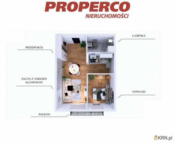 PROPERCO Sp. z o.o. Sp. k. , Mieszkanie  na sprzedaż, Jędrzejów, ul. 