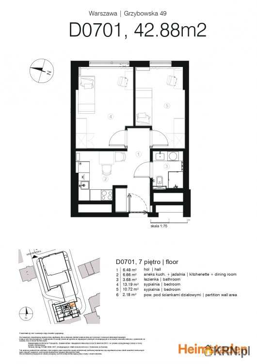 Mieszkanie  na sprzedaż, 2 pokojowe, Mirów, ul. 