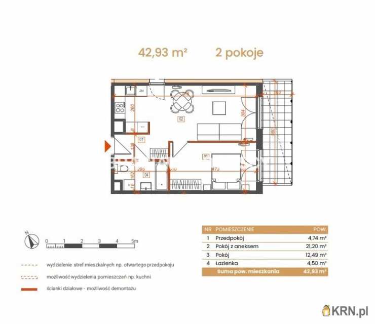 Katowice, ul. Ceglana, Mieszkanie  na sprzedaż, 2 pokojowe