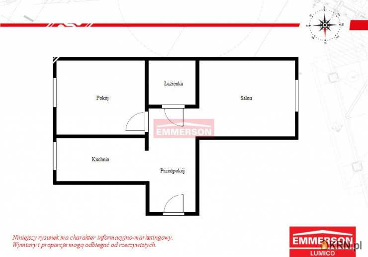Kraków, Nowa Huta, ul. , 2 pokojowe, Mieszkanie  na sprzedaż