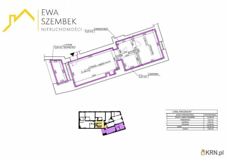 Mieszkanie  na sprzedaż, Kraków, Podgórze/Stare Podgórze, ul. , 2 pokojowe