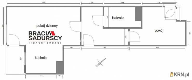 Kraków, Grzegórzki, ul. Cystersów, Mieszkanie  na sprzedaż, 2 pokojowe
