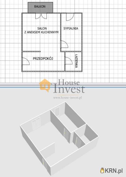 Mieszkanie  do wynajęcia, 2 pokojowe, Legnica, ul. 