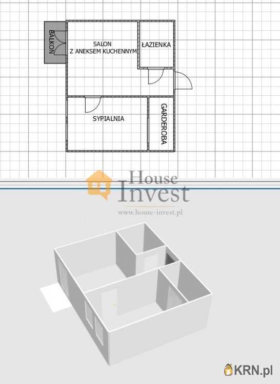 Mieszkanie  do wynajęcia, 2 pokojowe, Legnica, ul. 