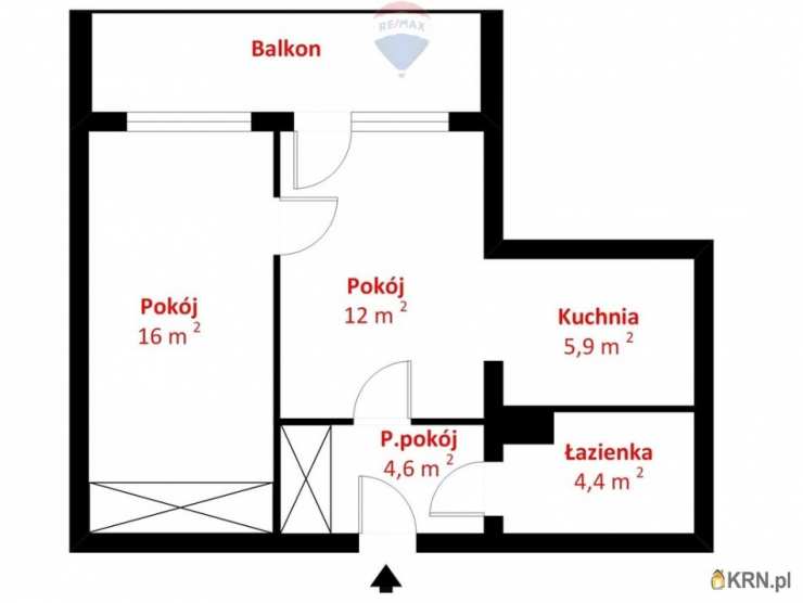 2 pokojowe, Mieszkanie  na sprzedaż, Poznań, Nowe Miasto, ul. 