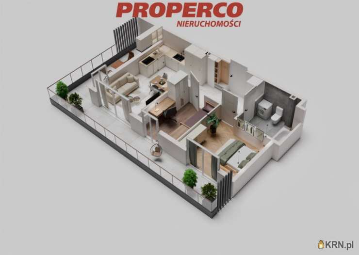 Jędrzejów, ul. , 3 pokojowe, Mieszkanie  na sprzedaż