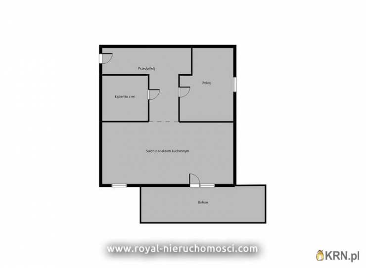 Koszalin, os. Morskie, ul. Franciszkańska, 2 pokojowe, Mieszkanie  na sprzedaż