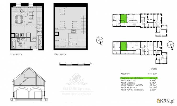 Wrocław, Krzyki, ul. , Mieszkanie  na sprzedaż, 2 pokojowe