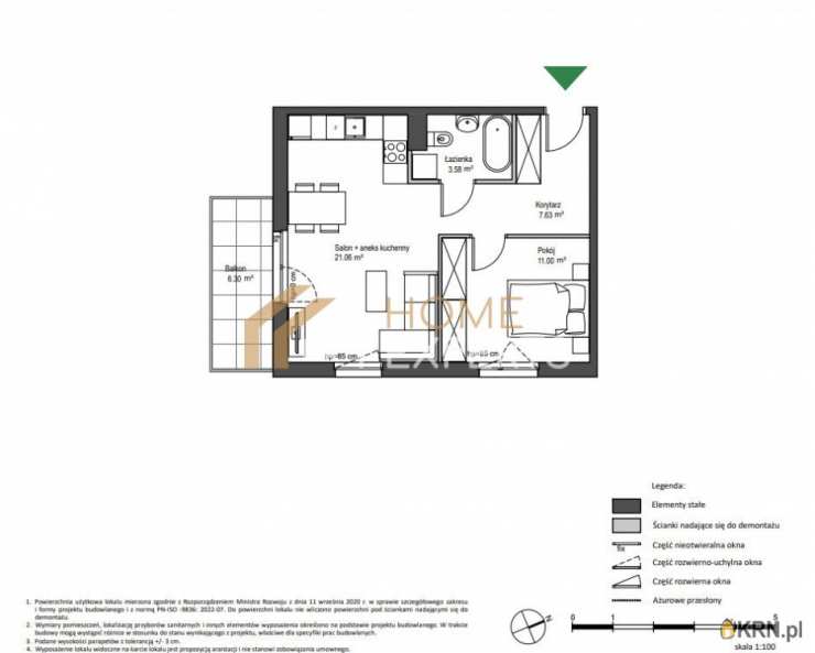 2 pokojowe, Gdańsk, Orunia-Św. Wojciech-Lipce, ul. Aroniowa, Mieszkanie  na sprzedaż