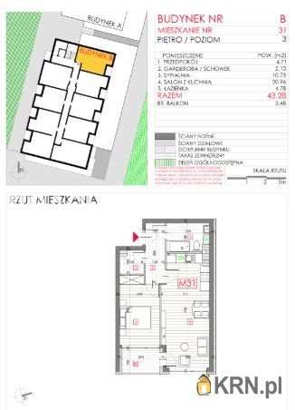Tarnów, ul. , Mieszkanie  na sprzedaż, 2 pokojowe